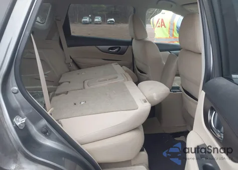 2015 Nissan Rogue Sv из США, поврежденный, VIN KNMAT2MT8FP533063